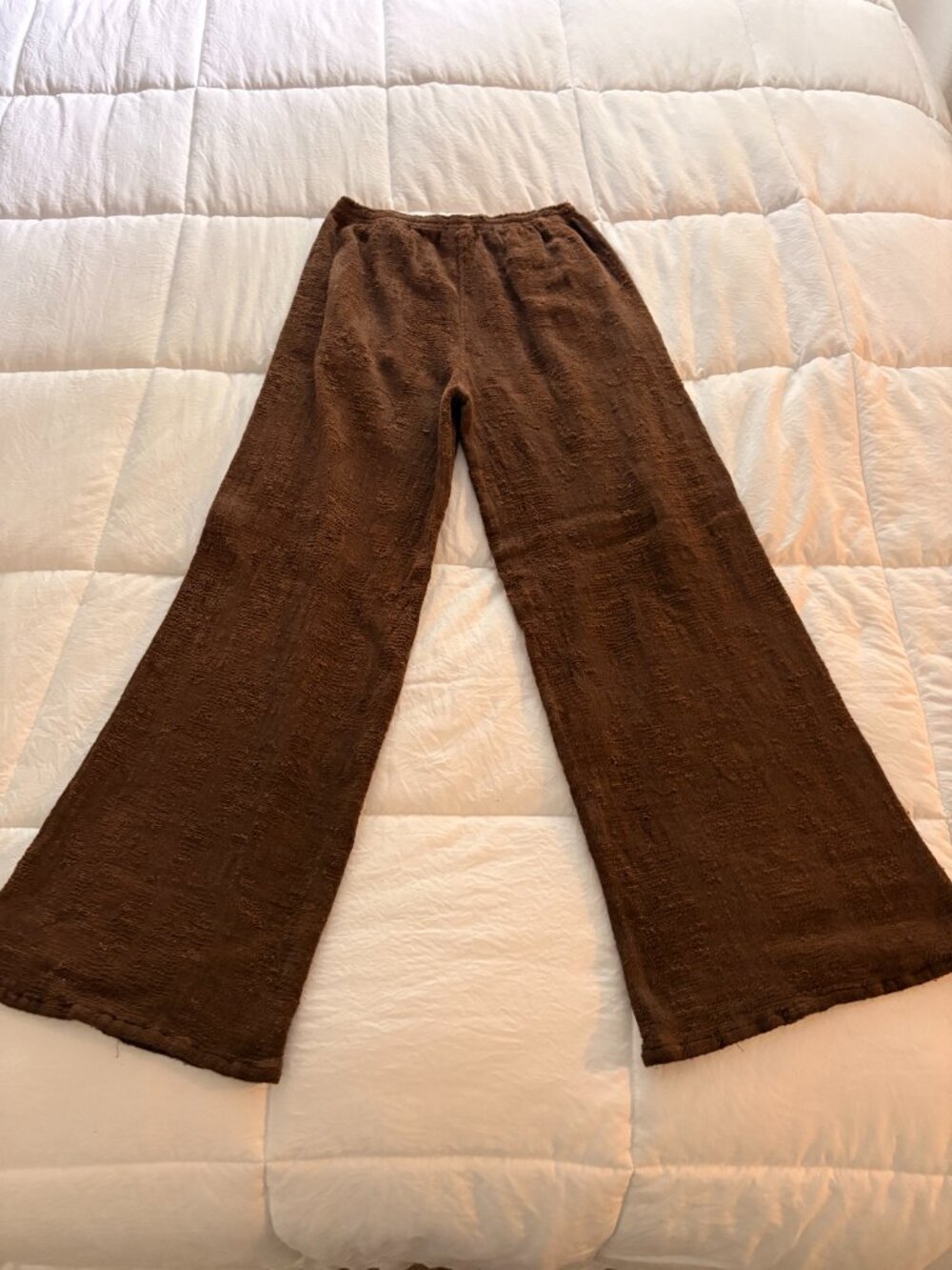 La Bottega Di Brunella Brown Pants Small - EC